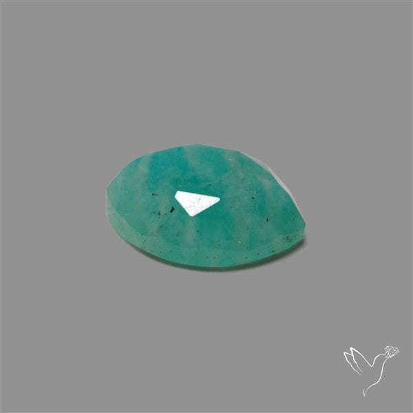 Portrait Cut Gemmy Peruvian Amazonite