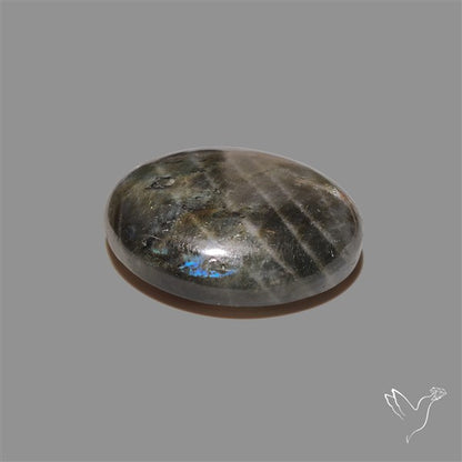 Spectrolite Cabochon with Scattered Labradorescence