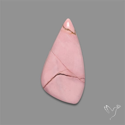 Rare Pink Mookaite Jasper Cabochon
