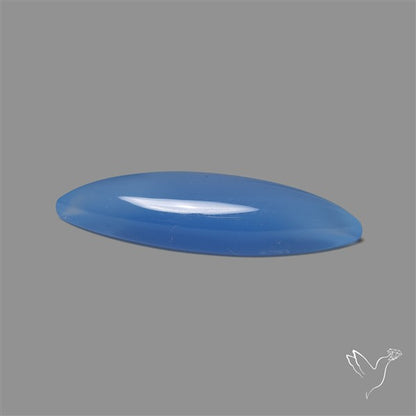 Namibian Blue Chalcedony Cabochon