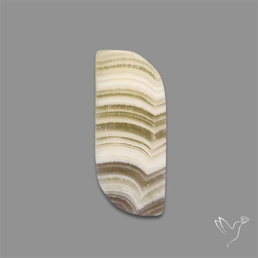 Yellow Lace Calcite Cabochon