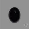 Black Tourmaline Cabochon