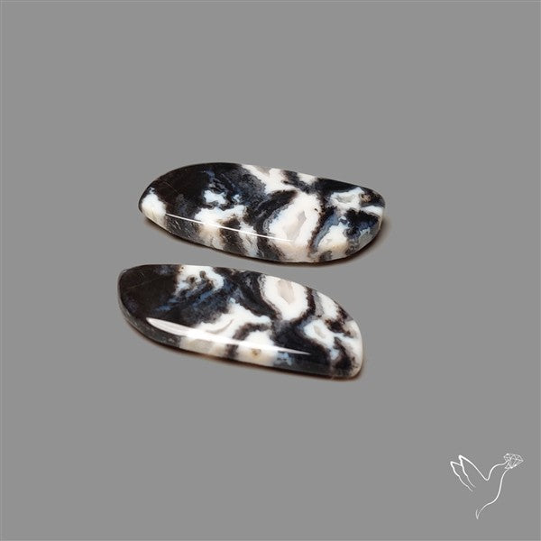 Tuxedo Agate Pair