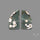 Orbicular Ocean Jasper Pair