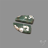 Orbicular Ocean Jasper Pair