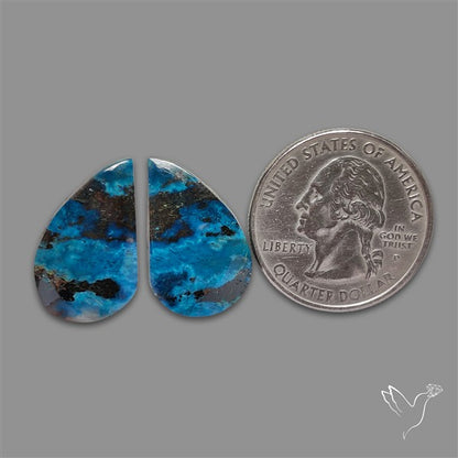 Azurite Pair