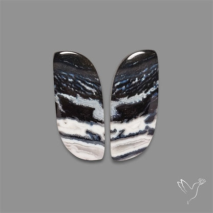 Tuxedo Agate Pair