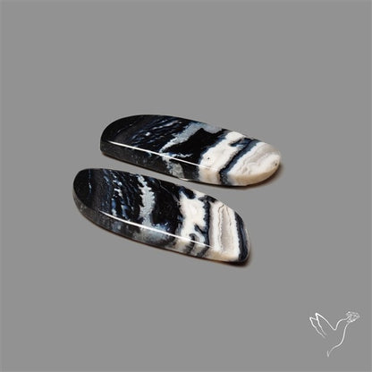 Tuxedo Agate Pair