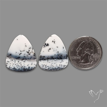 Dendritic Opal Pair