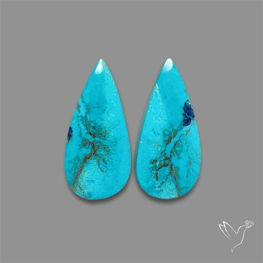 Chrysocolla Pair