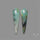 Rose Cut Peruvian Blue Opal Pair
