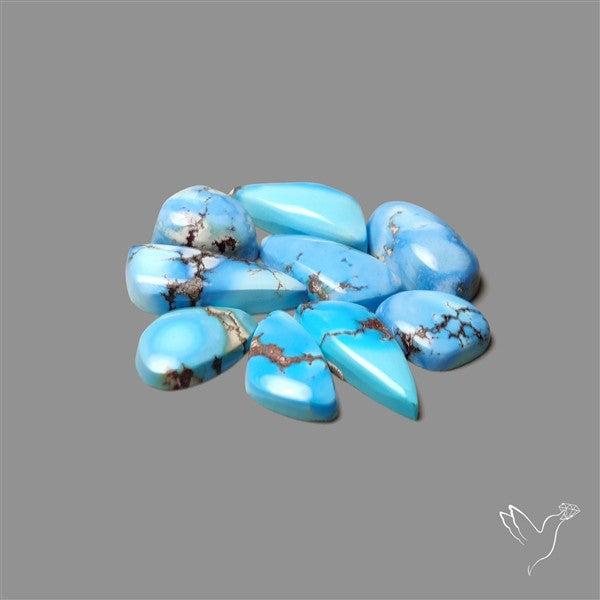Rare Golden Hill Turquoise Smalls Lot