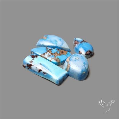 Rare Golden Hill Turquoise Smalls Lot