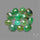 Rose Cut Gemmy Green Chrysoprase Lot