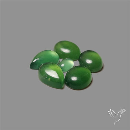 Gemmy Serpentine Cabochons Lot