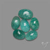 Rose Cut Gemmy Peruvian Amazonites Lot