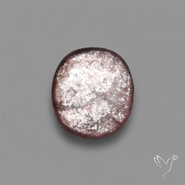 Purple Gem Lepidolite Mica Cabochon High Grade