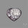 Gem Lepidolite Mica Round Heart Cabochon