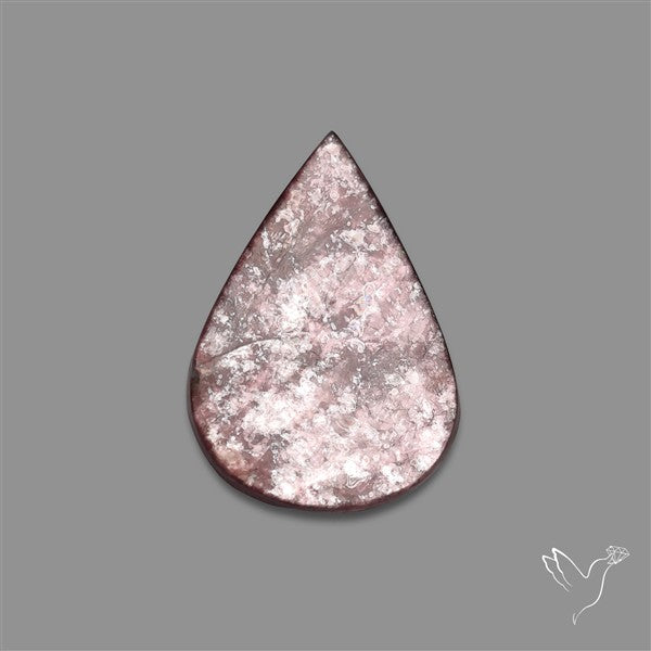 Purple Gem Lepidolite Mica Cabochon High Grade