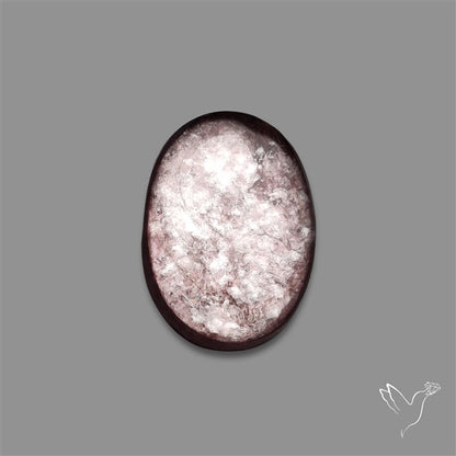 Purple Gem Lepidolite Mica Cabochon High Grade
