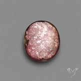 Purple Gem Lepidolite Mica Cabochon High Grade