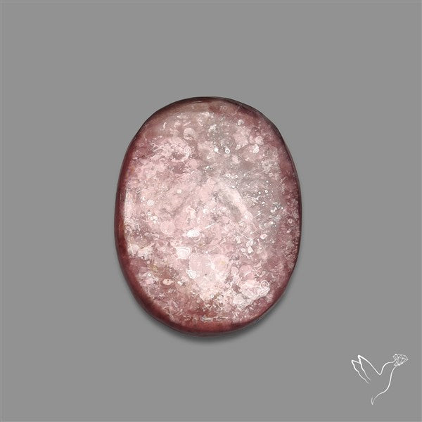 Purple Gem Lepidolite Mica Cabochon High Grade