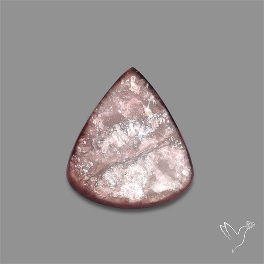 Purple Gem Lepidolite Mica Cabochon High Grade