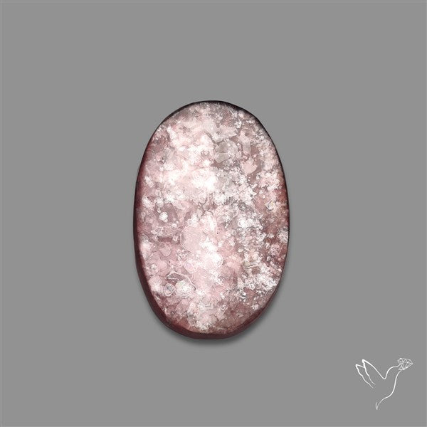 Purple Gem Lepidolite Mica Cabochon High Grade
