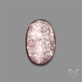 Purple Gem Lepidolite Mica Cabochon High Grade