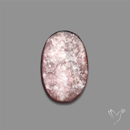 Purple Gem Lepidolite Mica Cabochon High Grade