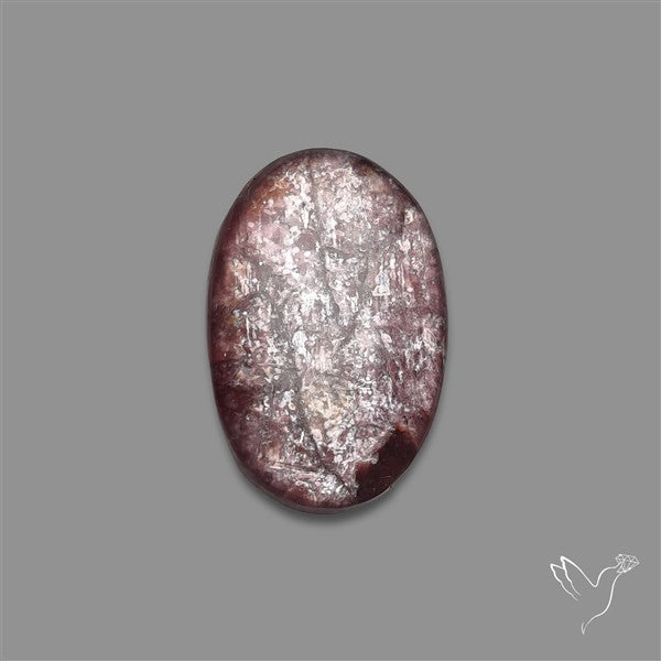 Purple Gem Lepidolite Mica Cabochon High Grade