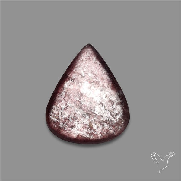 Purple Gem Lepidolite Mica Cabochon High Grade