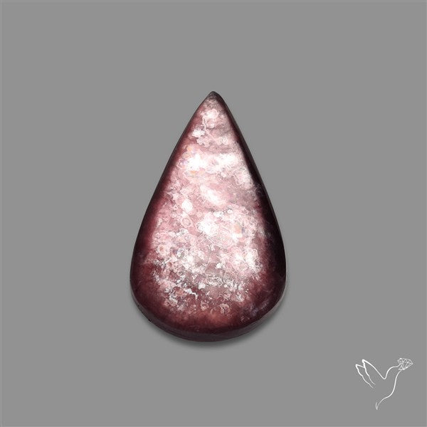 Purple Gem Lepidolite Mica Cabochon High Grade