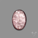 Purple Gem Lepidolite Mica Cabochon High Grade