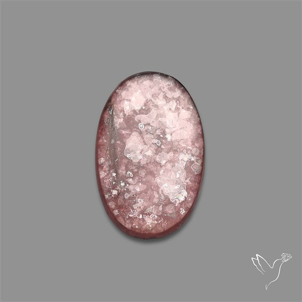 Purple Gem Lepidolite Mica Cabochon High Grade