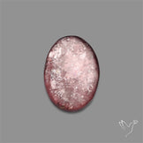 Purple Gem Lepidolite Mica Cabochon High Grade