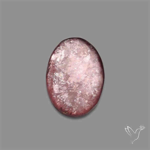 Purple Gem Lepidolite Mica Cabochon High Grade