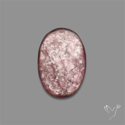 Purple Gem Lepidolite Mica Cabochon High Grade