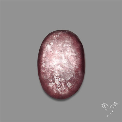 Purple Gem Lepidolite Mica Cabochon High Grade