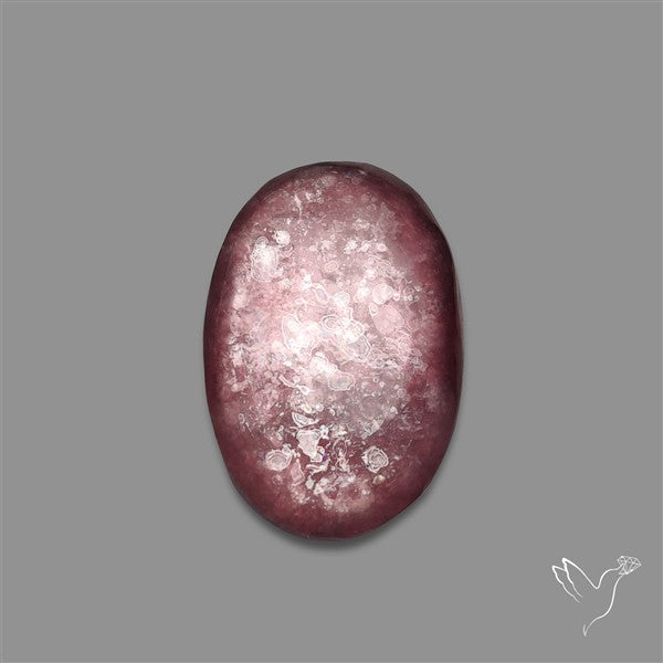 Purple Gem Lepidolite Mica Cabochon High Grade