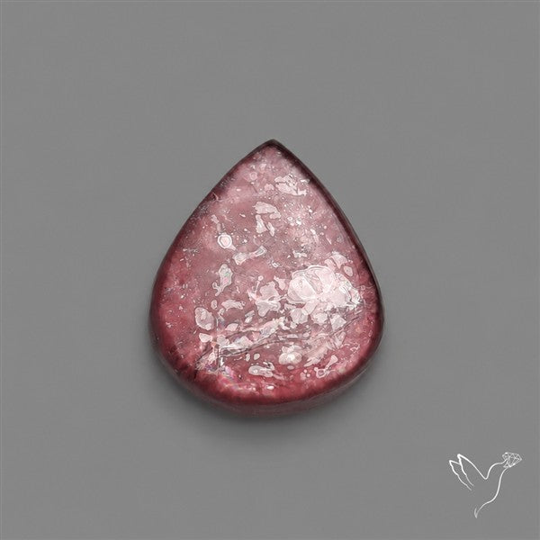 Purple Gem Lepidolite Mica Cabochon High Grade