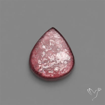 Purple Gem Lepidolite Mica Cabochon High Grade