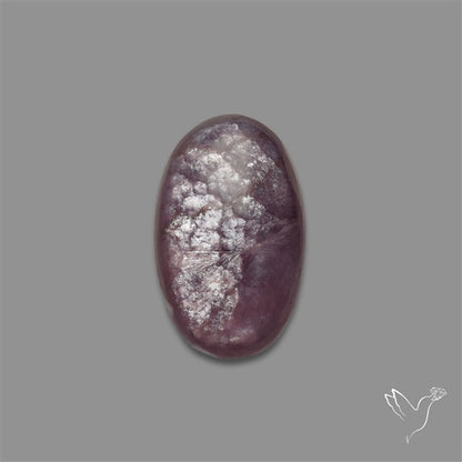 Purple Gem Lepidolite Mica Cabochon High Grade