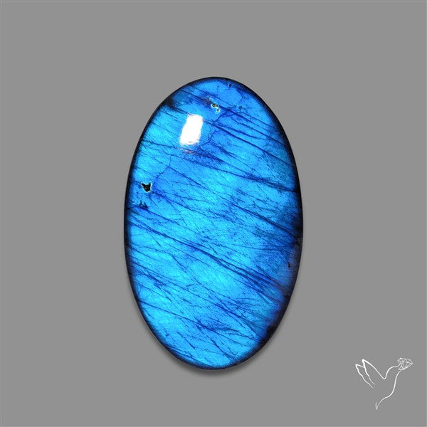 Deep Blue Labradorite Cabochon