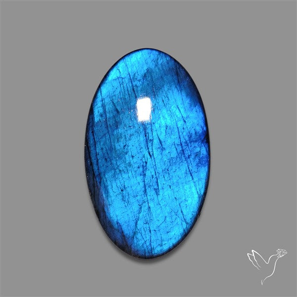 Deep Blue Labradorite Cabochon