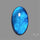 Deep Blue Labradorite Cabochon