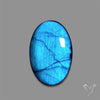 Deep Blue Labradorite Cabochon