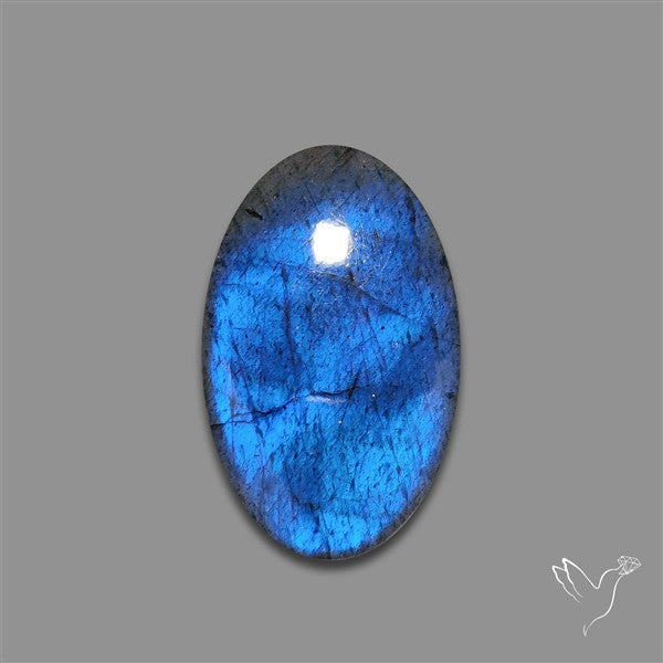 Deep Blue Labradorite Cabochon