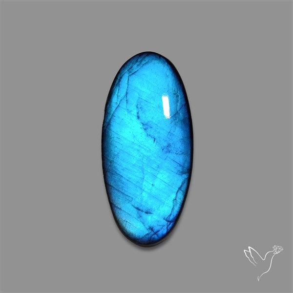 Deep Blue Labradorite Cabochon