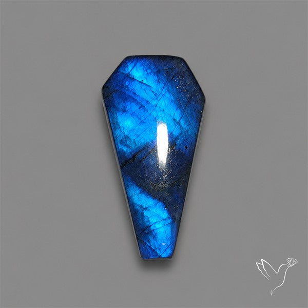 Deep Blue Labradorite Cabochon